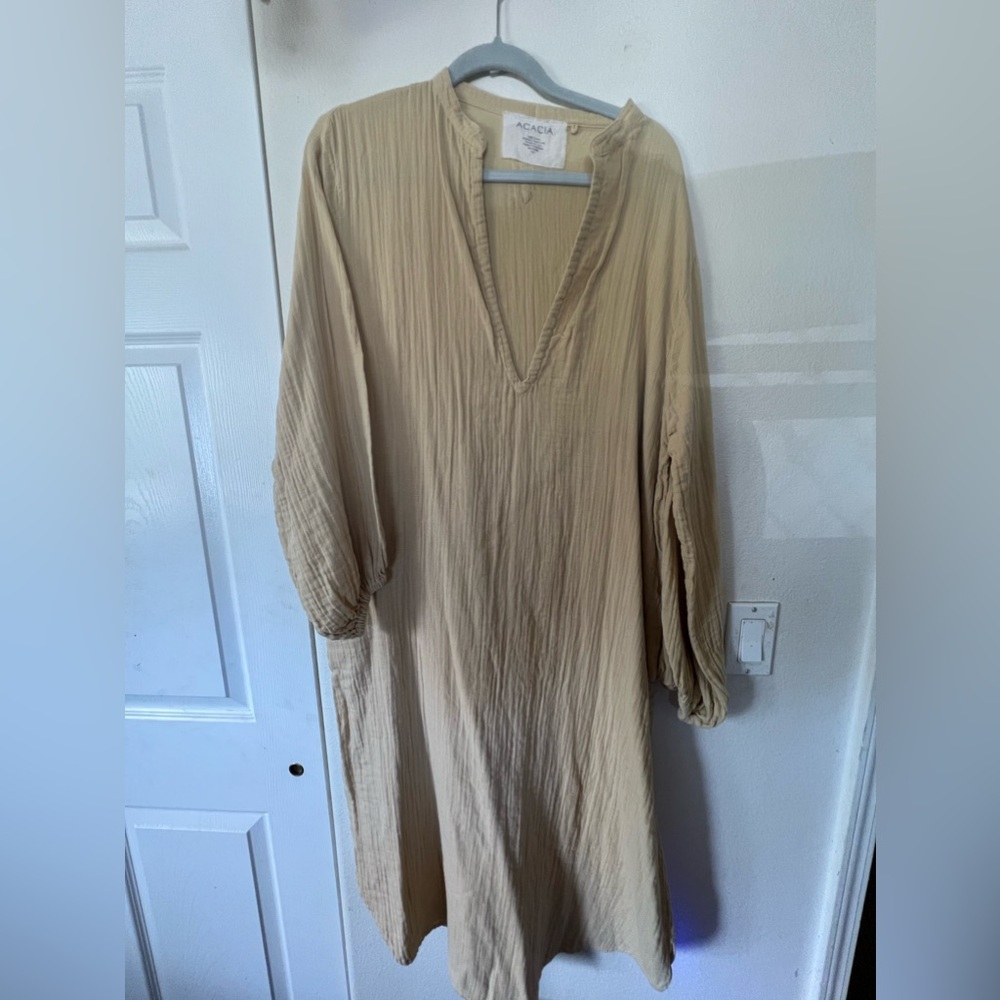 Acacia gauze dress